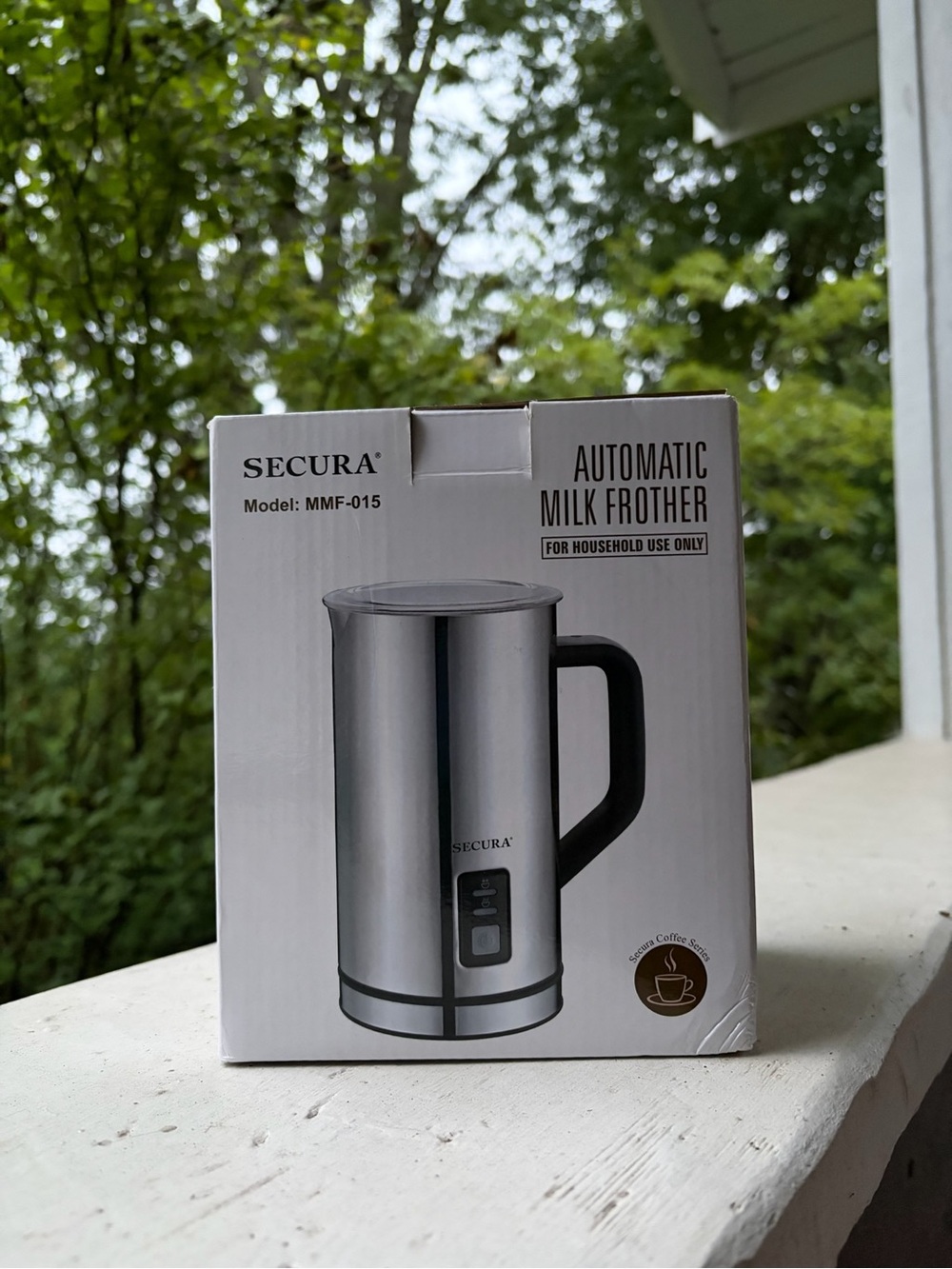 Secura Electric Milk Frother/Steamer Stainless Steel